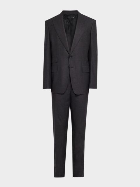 TOM FORD Men's Shelton Wool Prince of Wales Suit