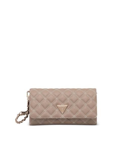 GUESS USA quilted chain cross body bag