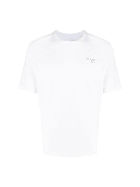 rag & bone 425 logo-print cotton T-shirt