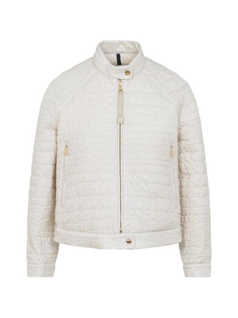 Moncler quilted zip jacket