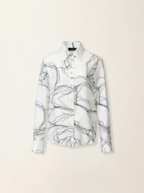 FABIANA FILIPPI Silk twill shirt
