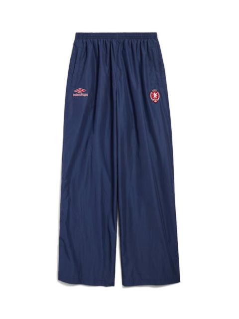 BALENCIAGA Men's 3b Football Tracksuit Pants in New Dark Navy