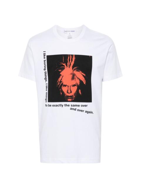 Comme des Garçons SHIRT graphic-print cotton T-shirt