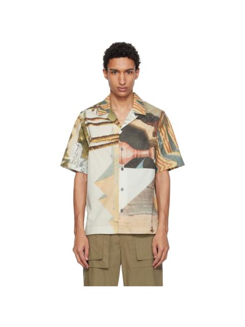 Paul Smith Multicolor Camp Collar Shirt