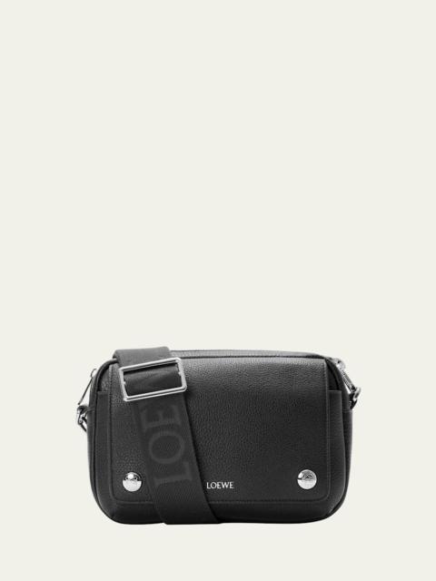 Loewe Men's Pebble Leather Camera Bag