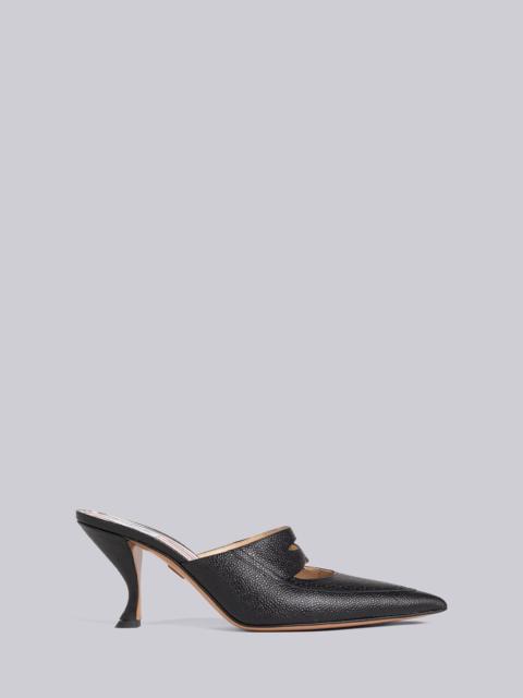 Thom Browne slingback cut-out sandals - Black