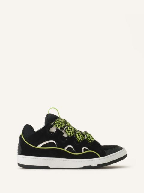 Lanvin CURB LEATHER SNEAKERS