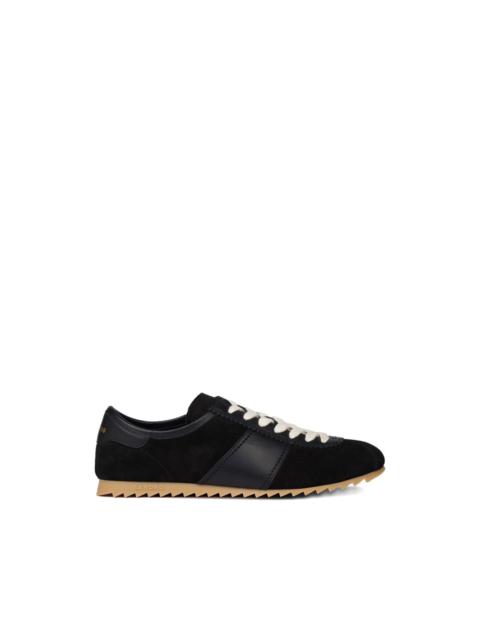 Sandro suede lace-up sneakers
