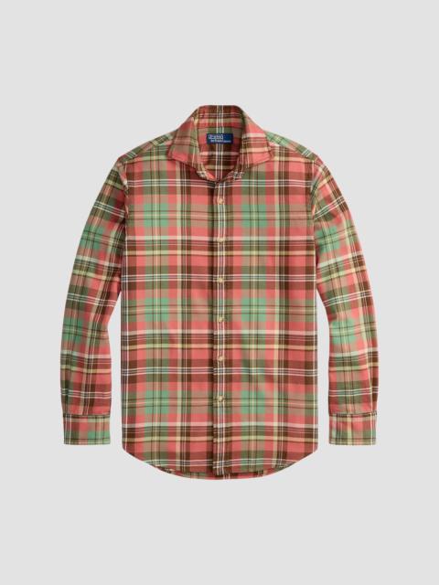 Polo Ralph Lauren Men's Classic-Fit Plaid Flannel Shirt - Orange Green Multi