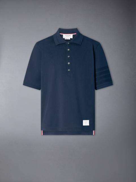 Thom Browne JERSEY OTTOMAN 4-BAR POLO