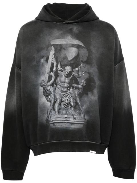 REPRESENT graphic-printed hoodie