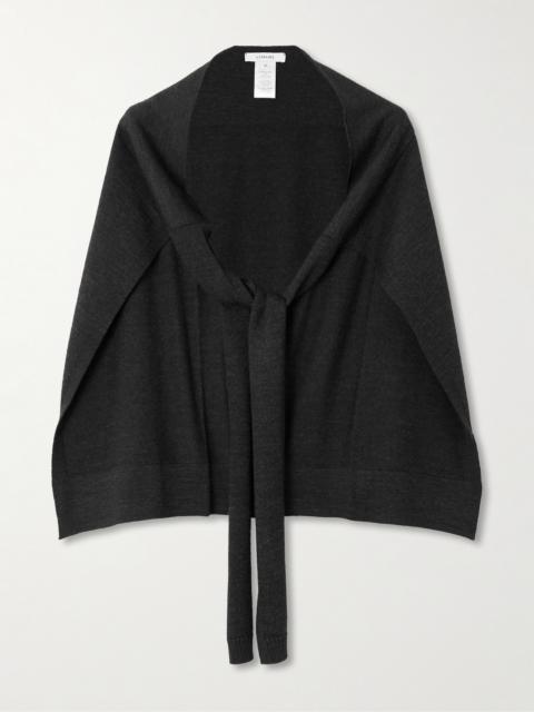 Lemaire Trompe L'ail Wool-blend Scarf