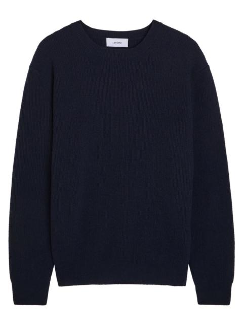 LARDINI Lardini Ribbed Wool and Cashmere-blend Jumper