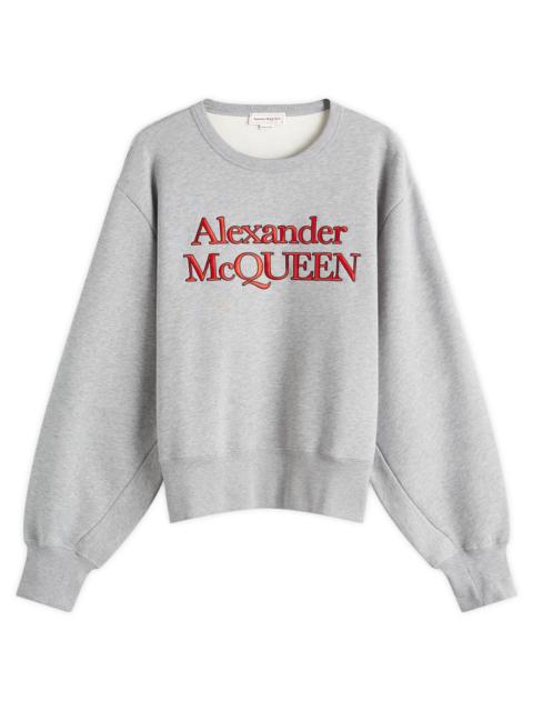 Alexander McQueen Alexander McQueen Kimono Sleeve Crew Sweatshirt