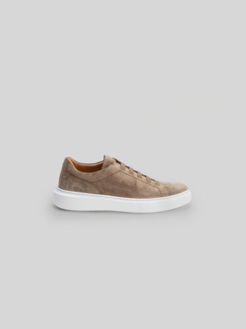 ROBERT BARAKETT Williams Suede Stretch Lace Sneaker