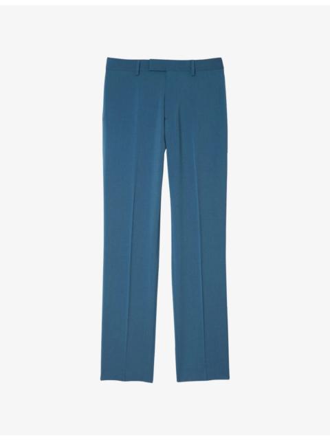 Sandro Straight-Leg Regular-Fit Wool Trousers