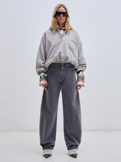 DARKPARK Audrey New Cotton Carpenter Denim Jeans grey