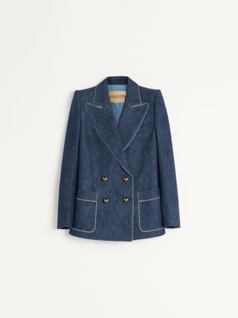 Valentino CHAMBRAY DENIM JACKET