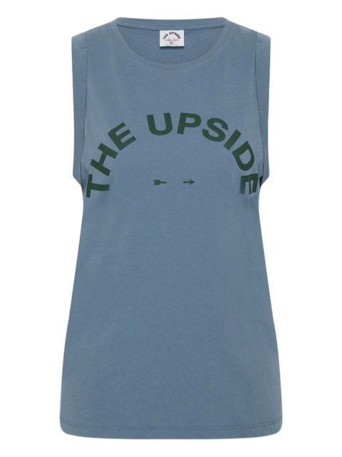 THE UPSIDE Jeet logo tank top