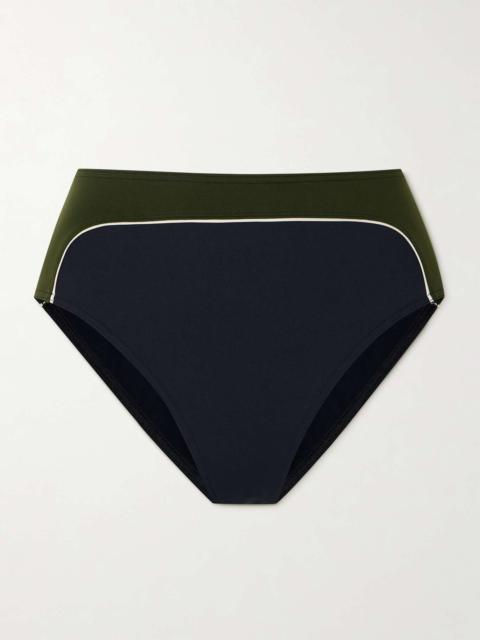 Plouf color-block bikini briefs