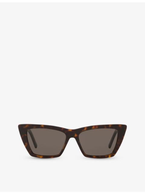 SAINT LAURENT SL276 cat-eye 아세테이트 선글라스