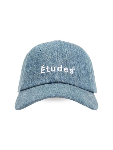 Étude embroidered acid wash cap