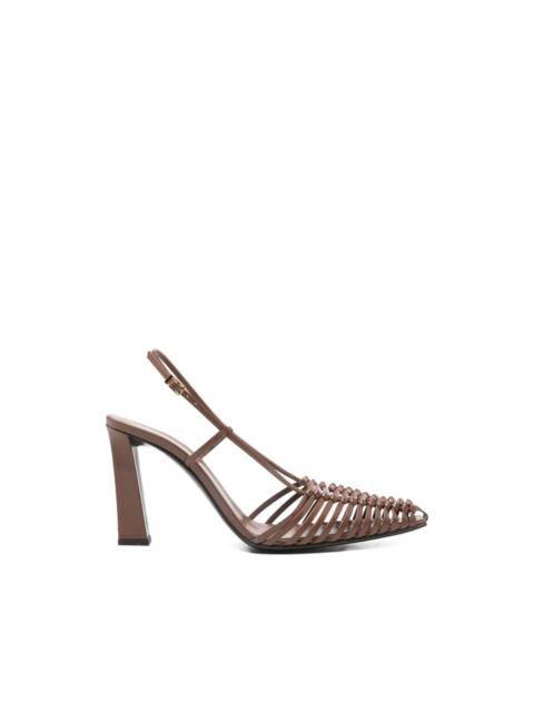 Giuseppe Zanotti Brenda woven high-heel sandals
