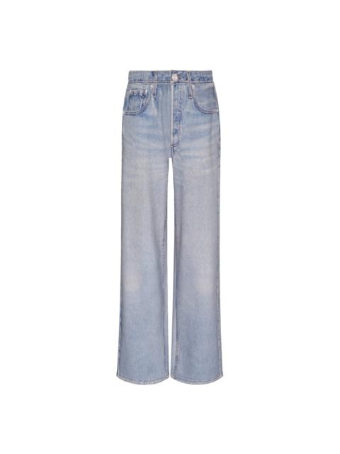 rag & bone Miramar Ankle Wide-Leg Jeans