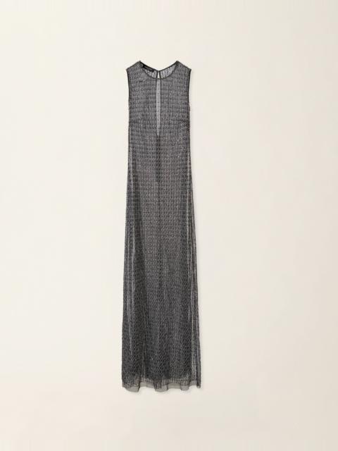 FABIANA FILIPPI Moonlight embroidered slip dress