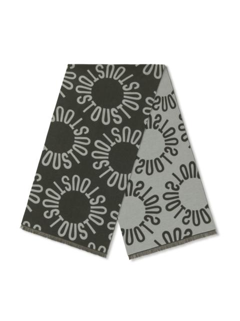 TOUS Khaki Foulard TOUS Round Logo