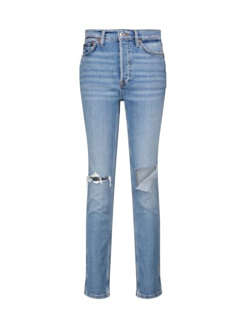 RE/DONE 80s high-rise slim jeans