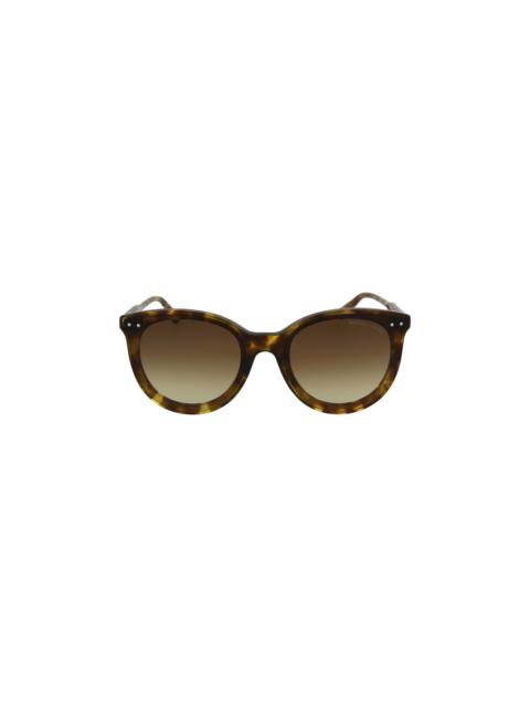 Bottega Veneta Round Sunglasses 'Havana/Brown'