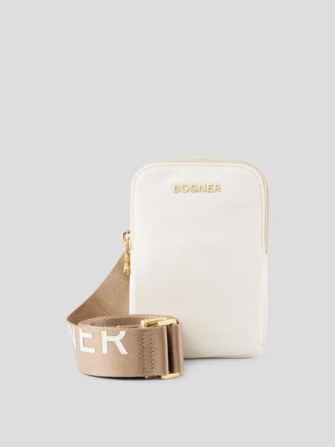 Klosters Neve Johanna Smartphone pouch in Off-white