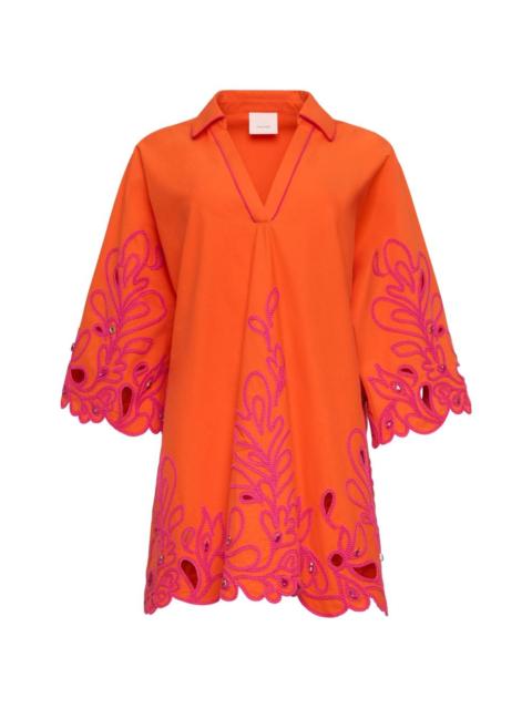 Cinq à Sept Arcia Paisley Bloom embroidered kaftan
