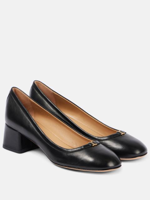 Chloé Marcie leather pumps