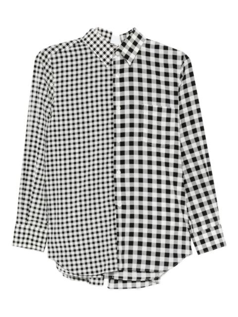 Comme Des Garçons gingham shirt