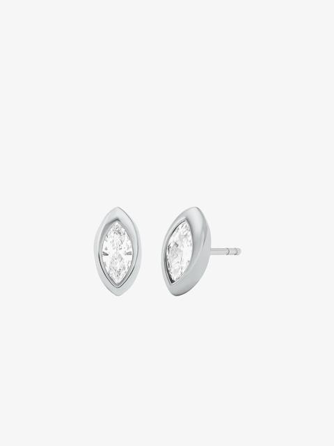 MICHAEL KORS Marquise Cut Cubic Zirconia Stud Earrings
