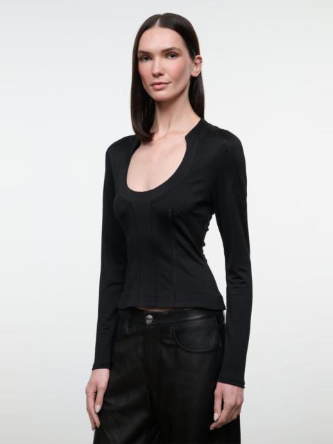 STAUD STAUD BLAIR TOP BLACK