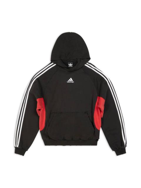 BALENCIAGA Men's Balenciaga / Adidas Hoodie Small Fit in Black