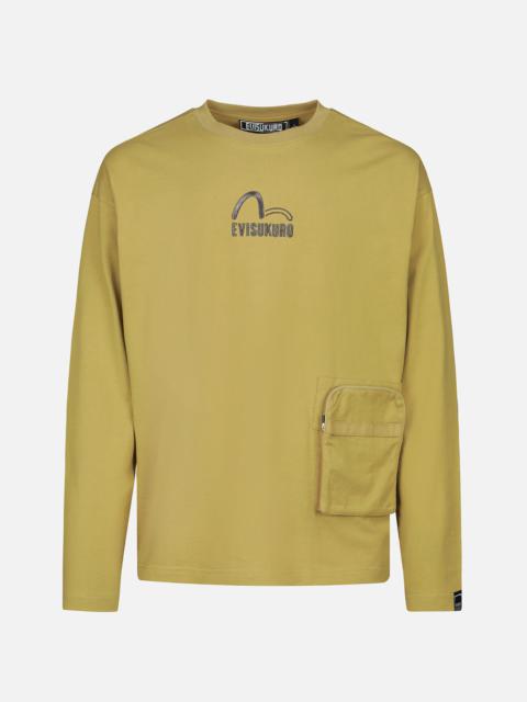 EVISU 3D Pocket Long-sleeve T-Shirt