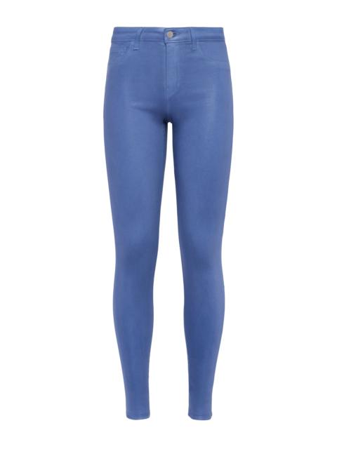 L'AGENCE Marguerite Coated Skinny Jean