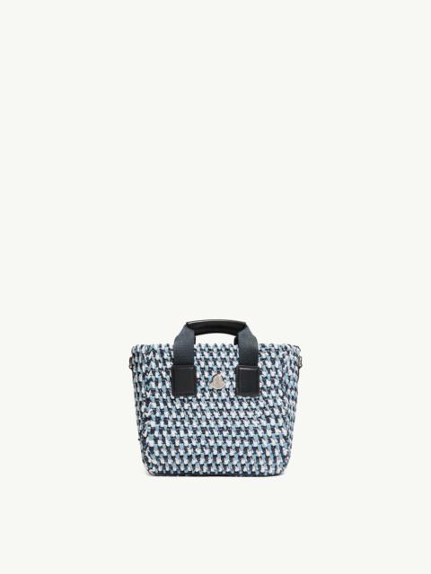 Moncler Micro Caradoc Raffia Tote Bag
