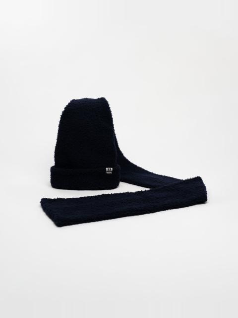 Maison MIHARAYASUHIRO Scarf Detail Knit Cap