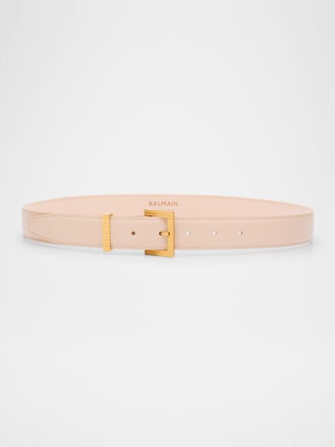 Balmain Perfume Leather Belt