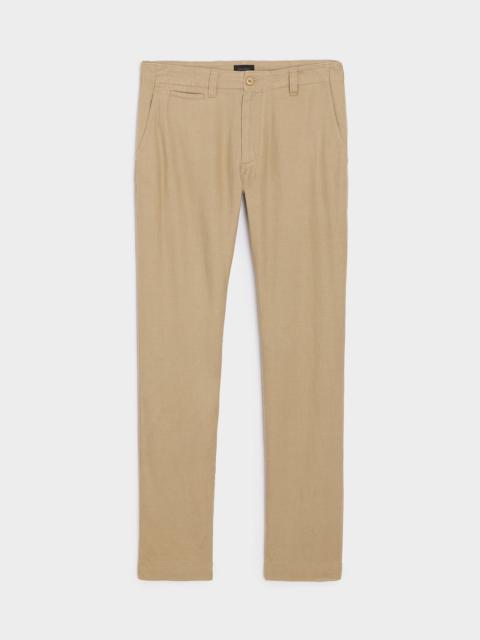 TODD SNYDER Straight Fit Linen Favorite Pant