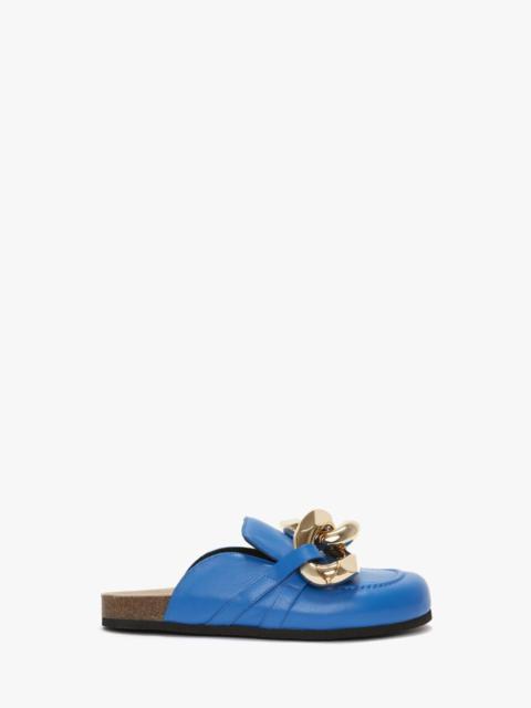 JW Anderson CHAIN LOAFER LEATHER MULES