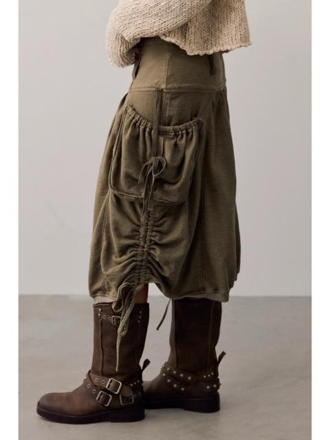 FREE PEOPLE We The Free Nightshade Knit Midi Skirt