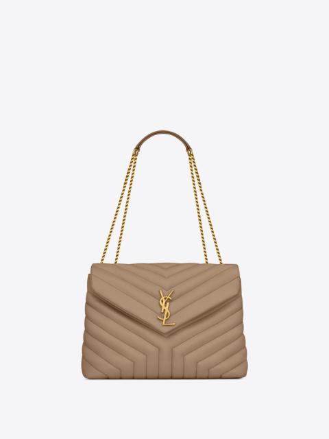 loulou medium chain bag in quilted "y" leather