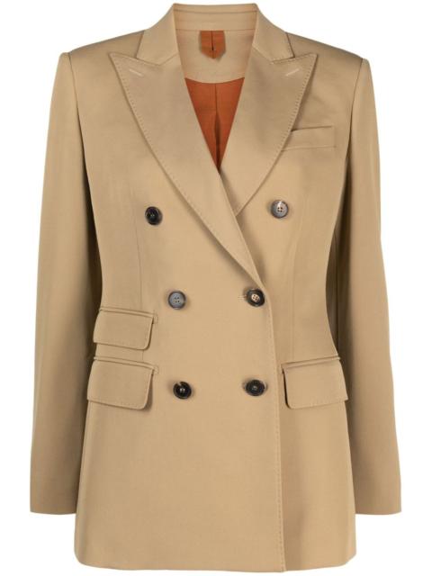 Max Mara double-breasted wool blazer