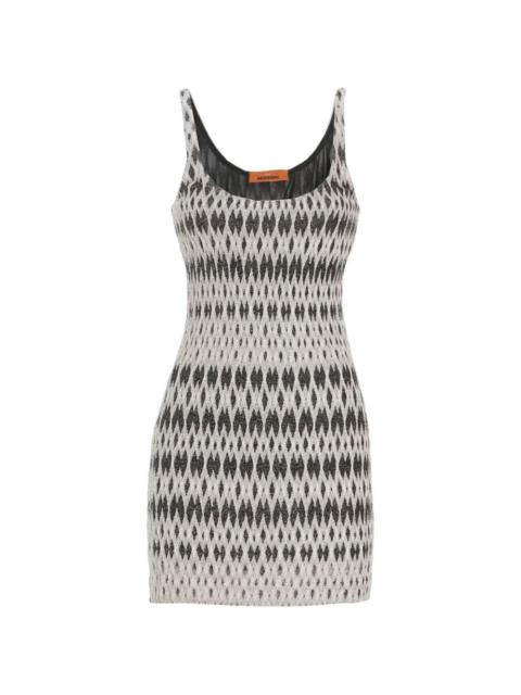 Missoni geometric-pattern dress